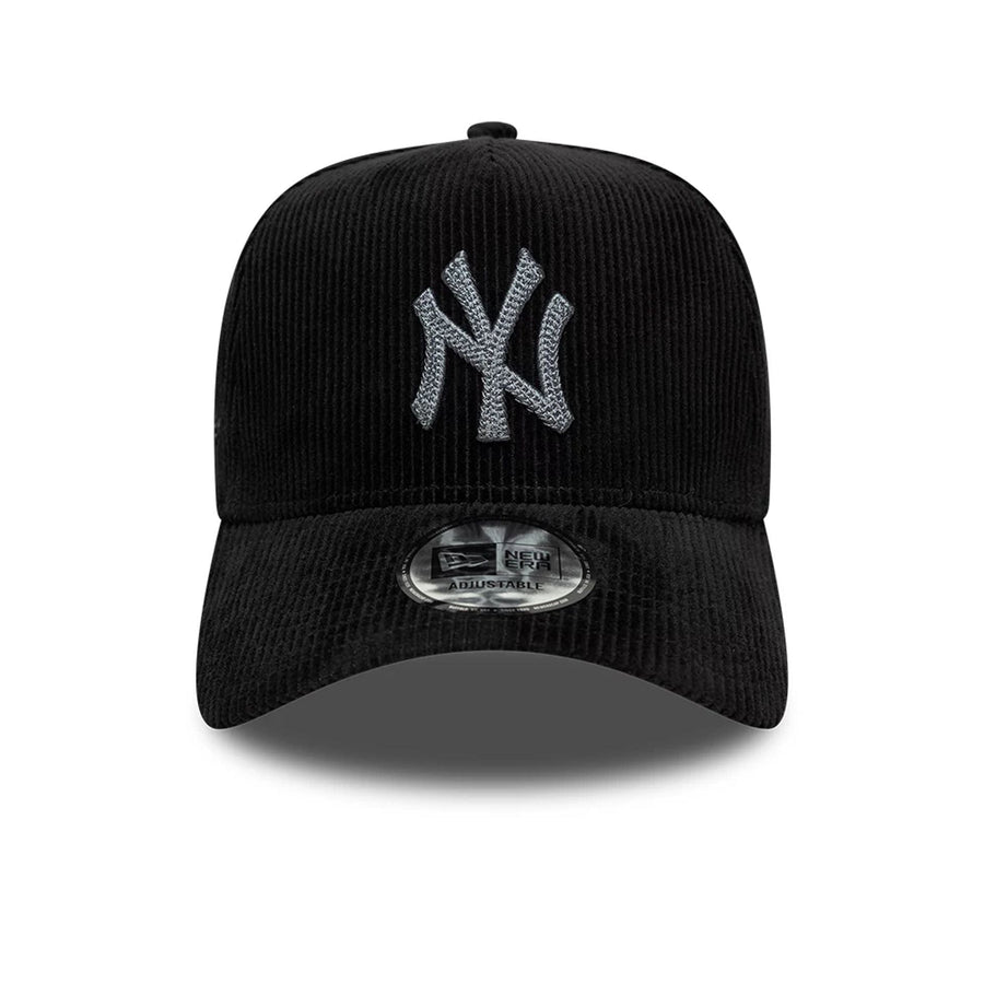 This is a New York Yankees MLB Cord Black 9FORTY E-Frame Adjustable Cap 2
