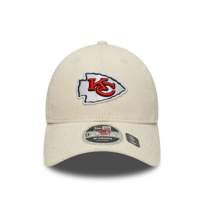 This is a Kansas City Chiefs NFL Cord Cream 9FORTY M-Crown Adjustable Cap 2