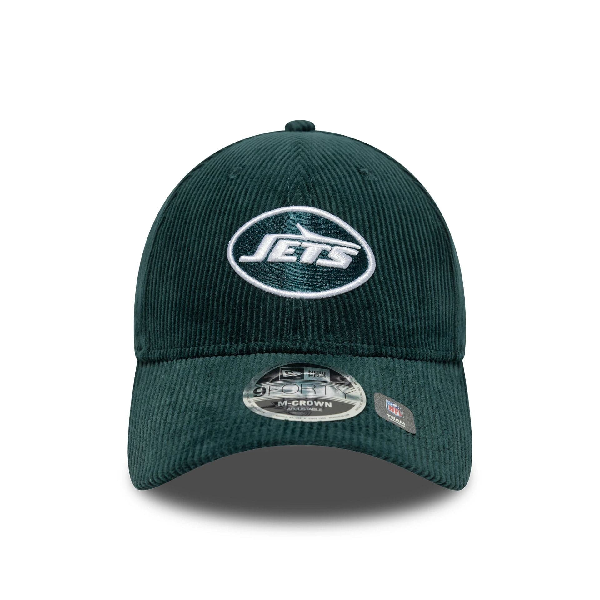 This is a New York Jets NFL Cord Dark Green 9FORTY M-Crown Adjustable Cap 2