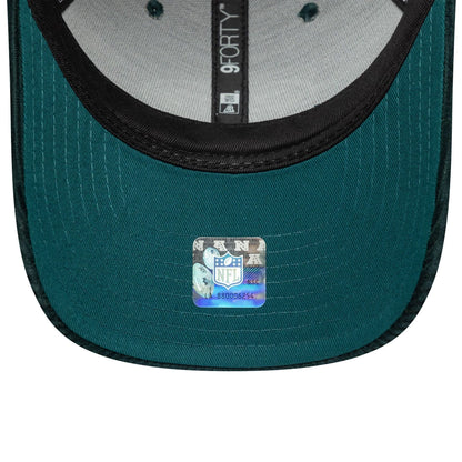 This is a New York Jets NFL Cord Dark Green 9FORTY M-Crown Adjustable Cap 5