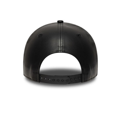 This is a Chicago Bulls NBA PU Black 9FORTY M-Crown Adjustable Cap 4