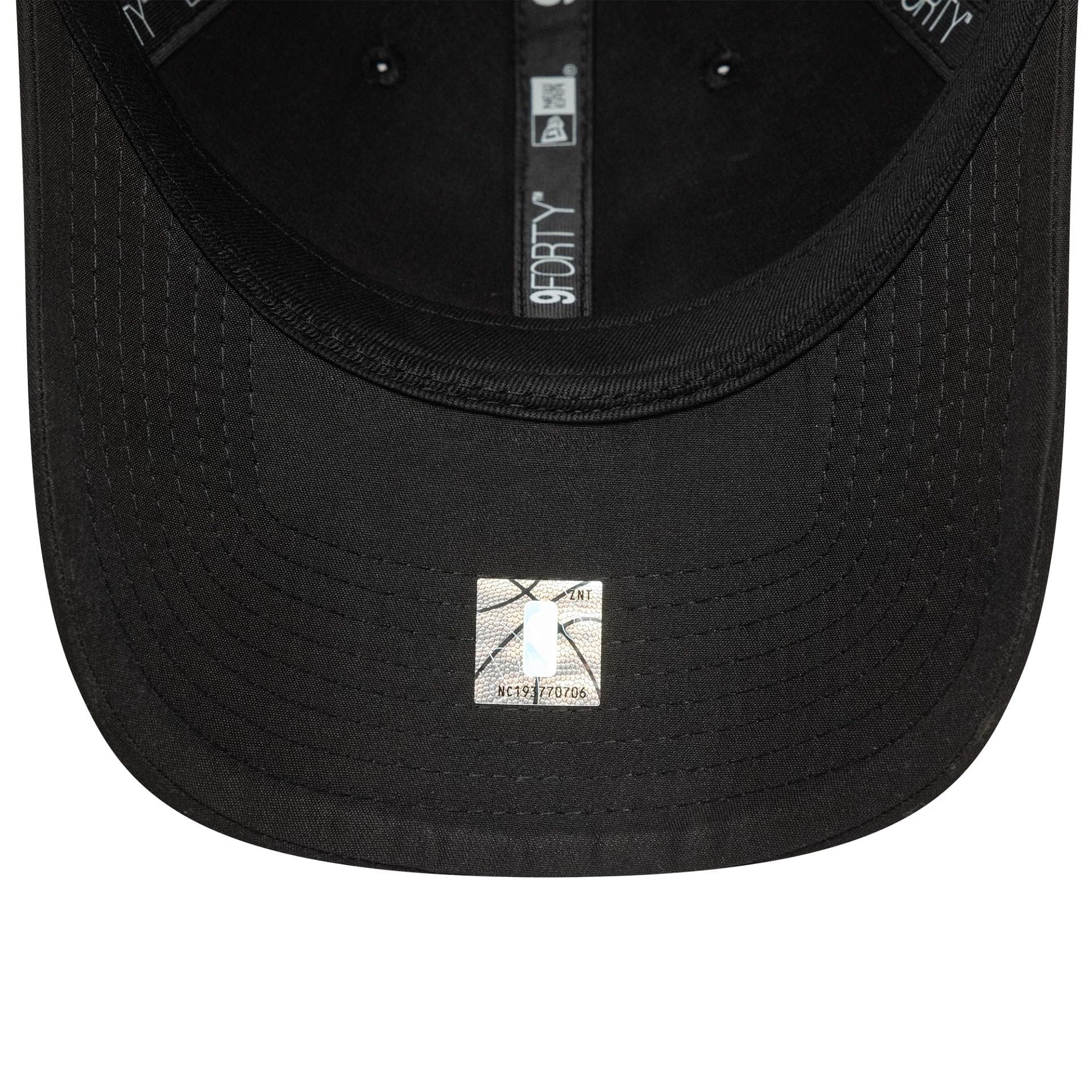 This is a Chicago Bulls NBA Pin Black 9FORTY Adjustable Cap 5