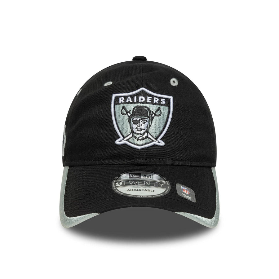 This is a Las Vegas Raiders NFL Black 9TWENTY Adjustable Cap 2