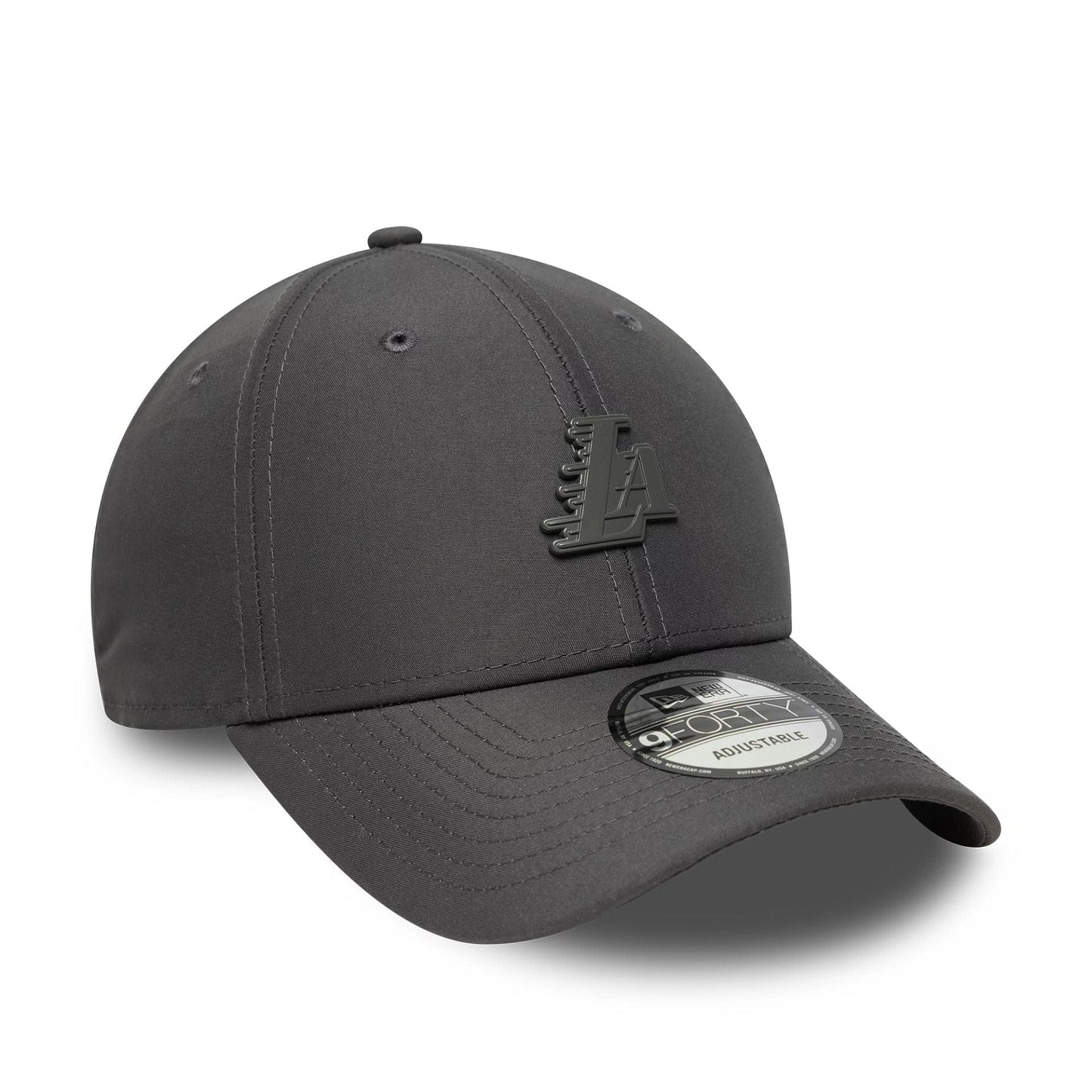This is a LA Lakers MLB Pin Dark Grey 9FORTY Adjustable Cap 3
