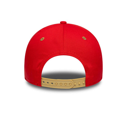 This is a San Francisco 49ers NFL Red 9TWENTY Adjustable Cap 4