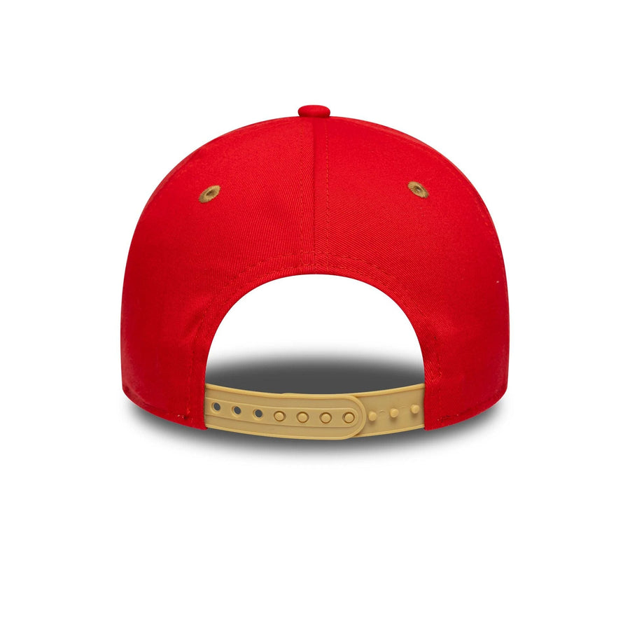 This is a San Francisco 49ers NFL Red 9TWENTY Adjustable Cap 4