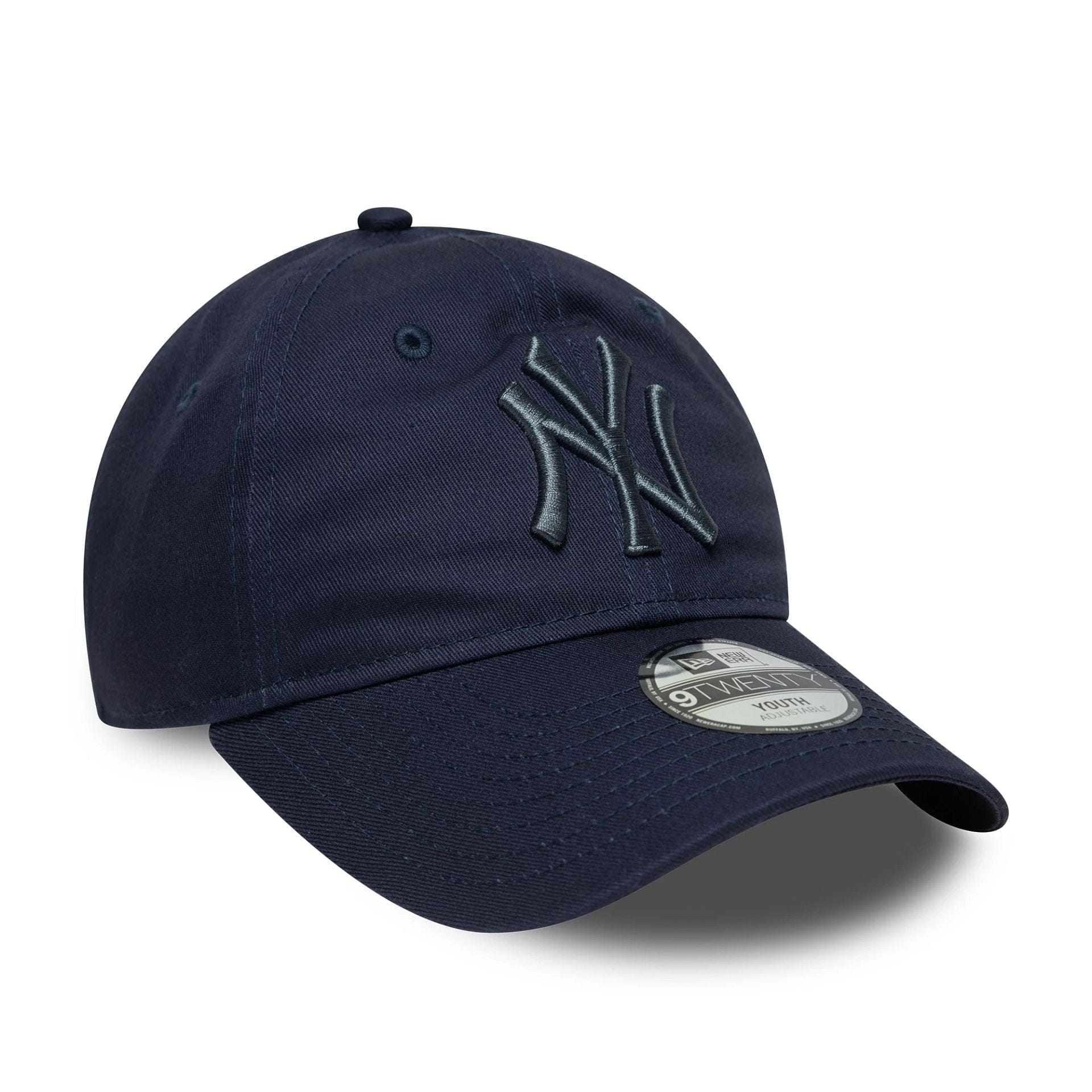 This is a New York Yankees Youth MLB League Essential Navy 9TWENTY Adjustable Cap 3