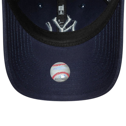 This is a New York Yankees Youth MLB League Essential Navy 9TWENTY Adjustable Cap 5