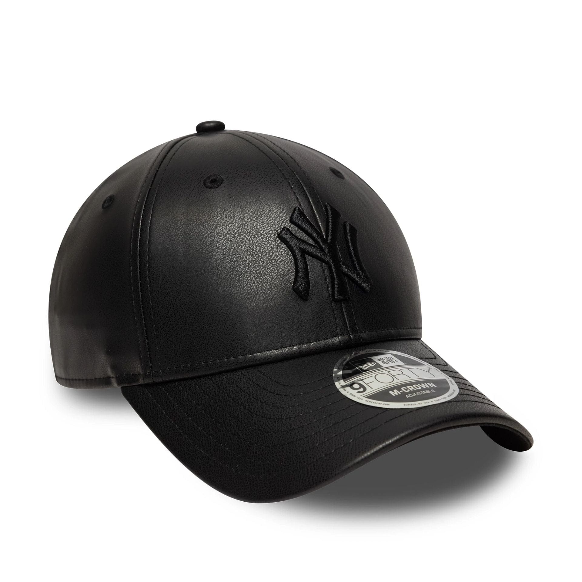 This is a New York Yankees MLB PU Black 9FORTY M-Crown Adjustable Cap 3