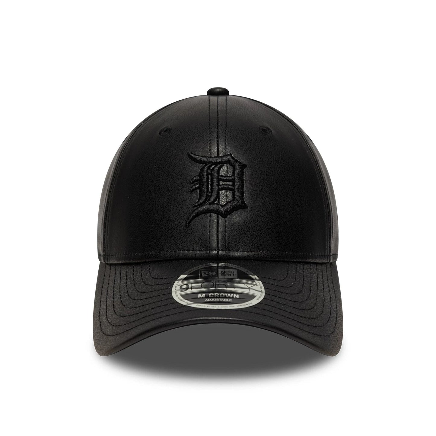 This is a Detroit Tigers MLB PU Black 9FORTY M-Crown Adjustable Cap 2