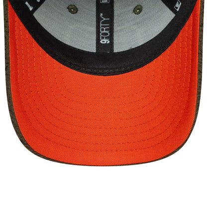 This is a  Child New Era Outdoor Green 9FORTY Adjustable Cap 5