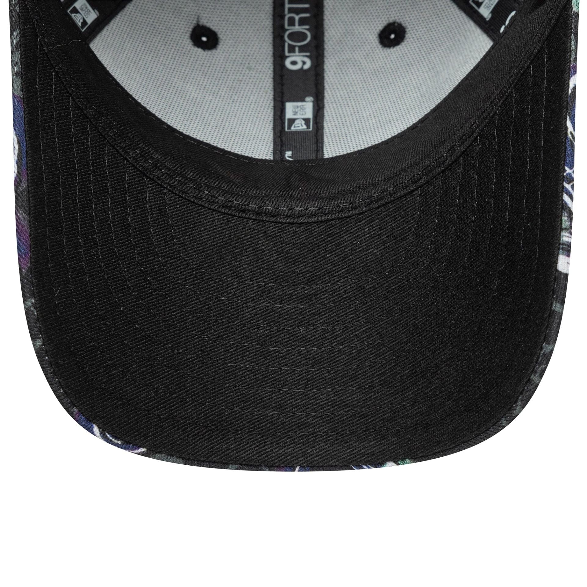 This is a  Child New Era Space All Over Print Black 9FORTY Adjustable Cap 5