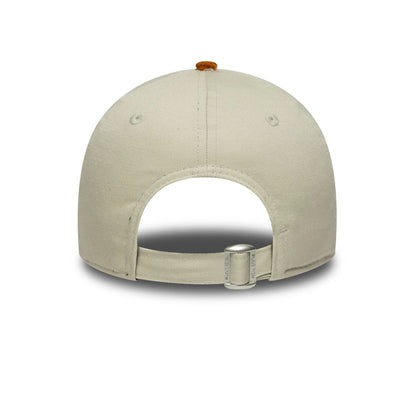 This is a  Child New Era Outdoor Cream 9FORTY Adjustable Cap 5