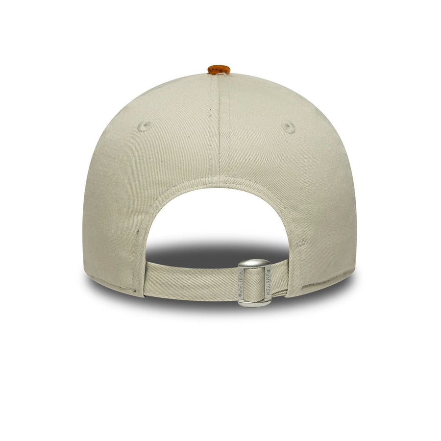 This is a  Child New Era Outdoor Cream 9FORTY Adjustable Cap 5