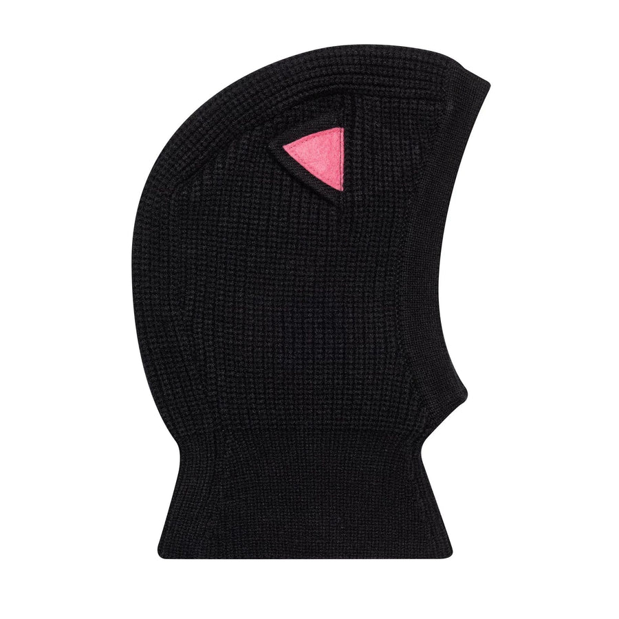 This is a Child New Era Cat Ears Black Balaclava 5