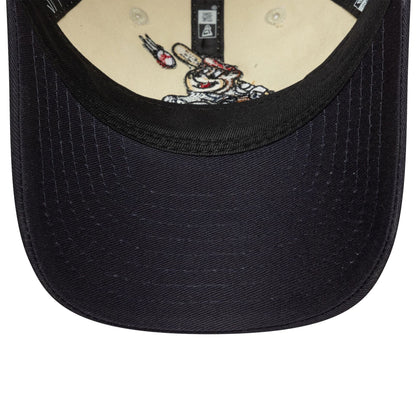 This is a  Child New Era Baseball Mascot Cream 9TWENTY Adjustable Cap 5