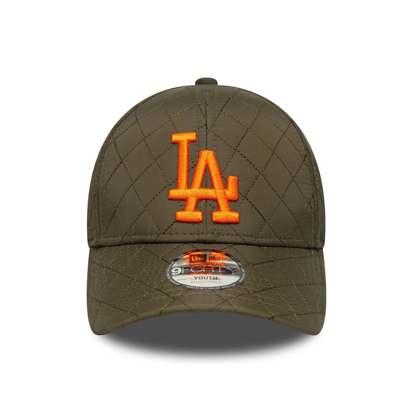 This is a New York Yankees Youth MLB Quilted Dark Green 9FORTY Adjustable Cap 2