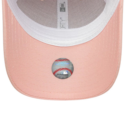 This is a New York Yankees Youth MLB Bow Back Pastel Pink 9FORTY Adjustable Cap 5