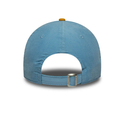 This is a New York Yankees Youth MLB Cord Pastel Blue 9FORTY Adjustable Cap 4