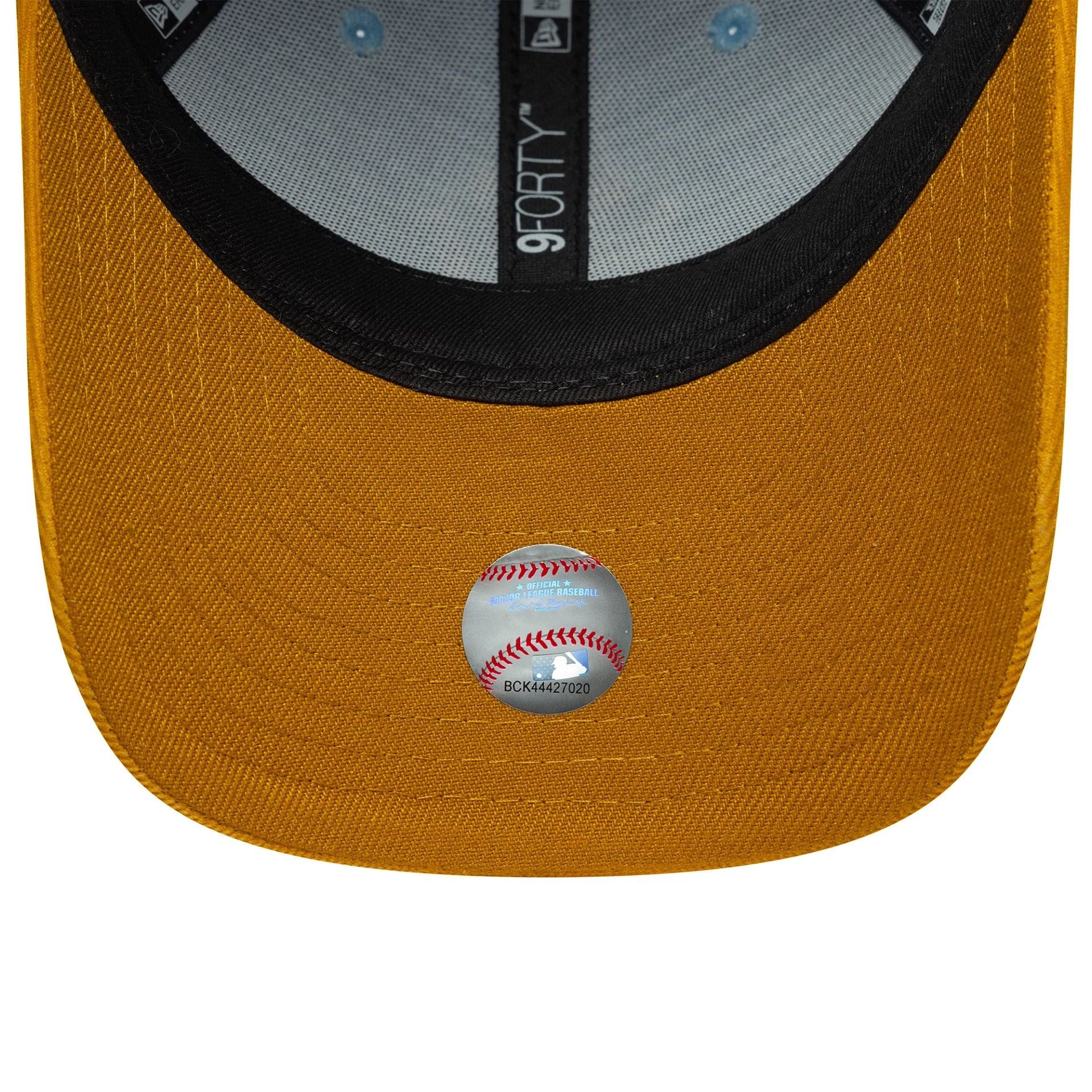 This is a New York Yankees Youth MLB Cord Pastel Blue 9FORTY Adjustable Cap 5