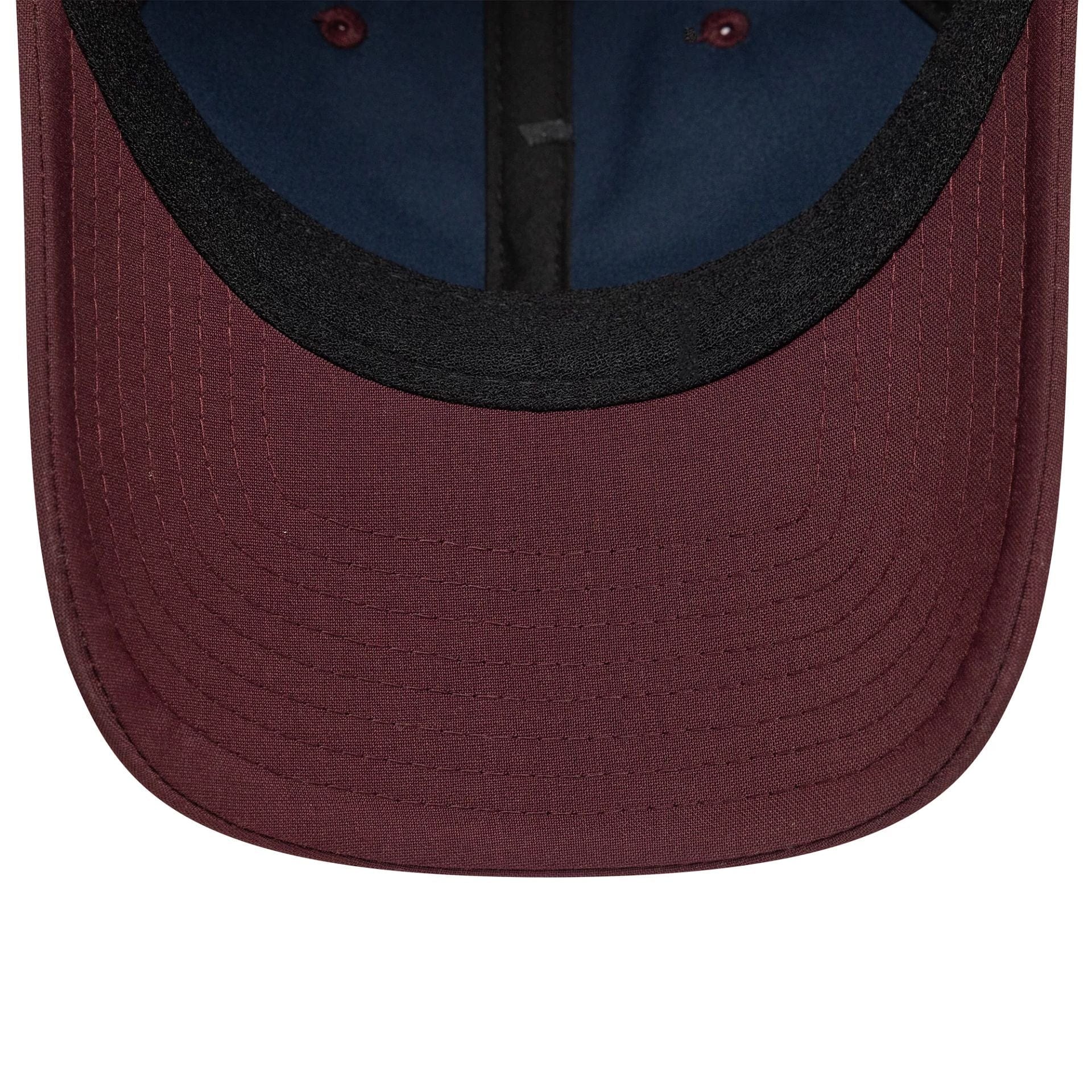 This is a  New Era Olmetex Pin Dark Red 9TWENTY Adjustable Cap 5