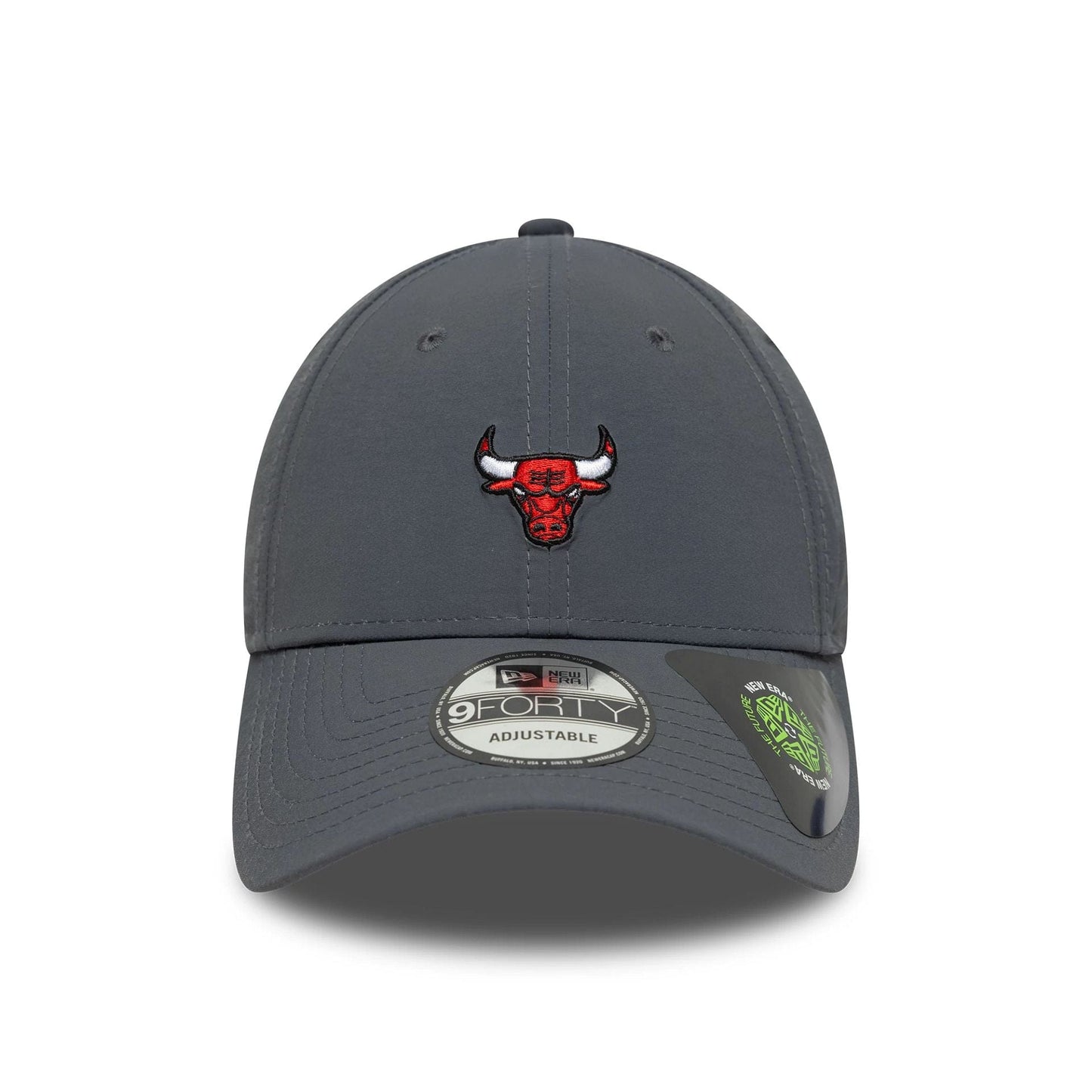 This is a Chicago Bulls NBA Recycled Mini Dark Grey 9FORTY Adjustable Cap 2