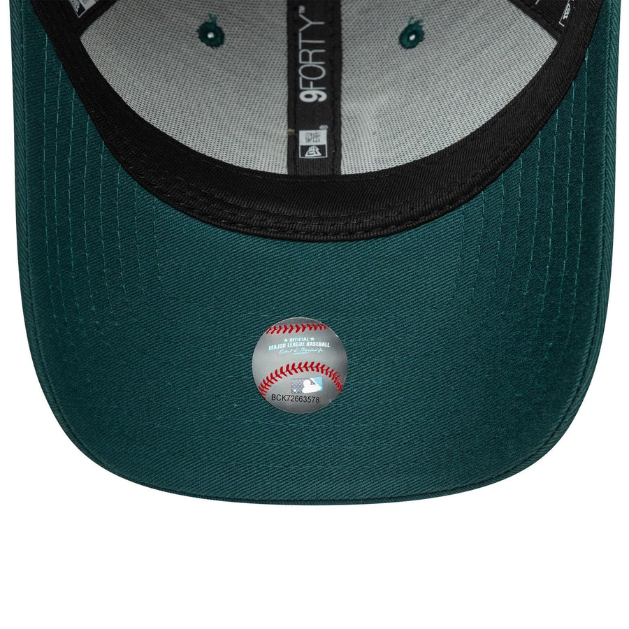This is a LA Dodgers MLB League Essential Dark Green 9FORTY Adjustable Cap 5