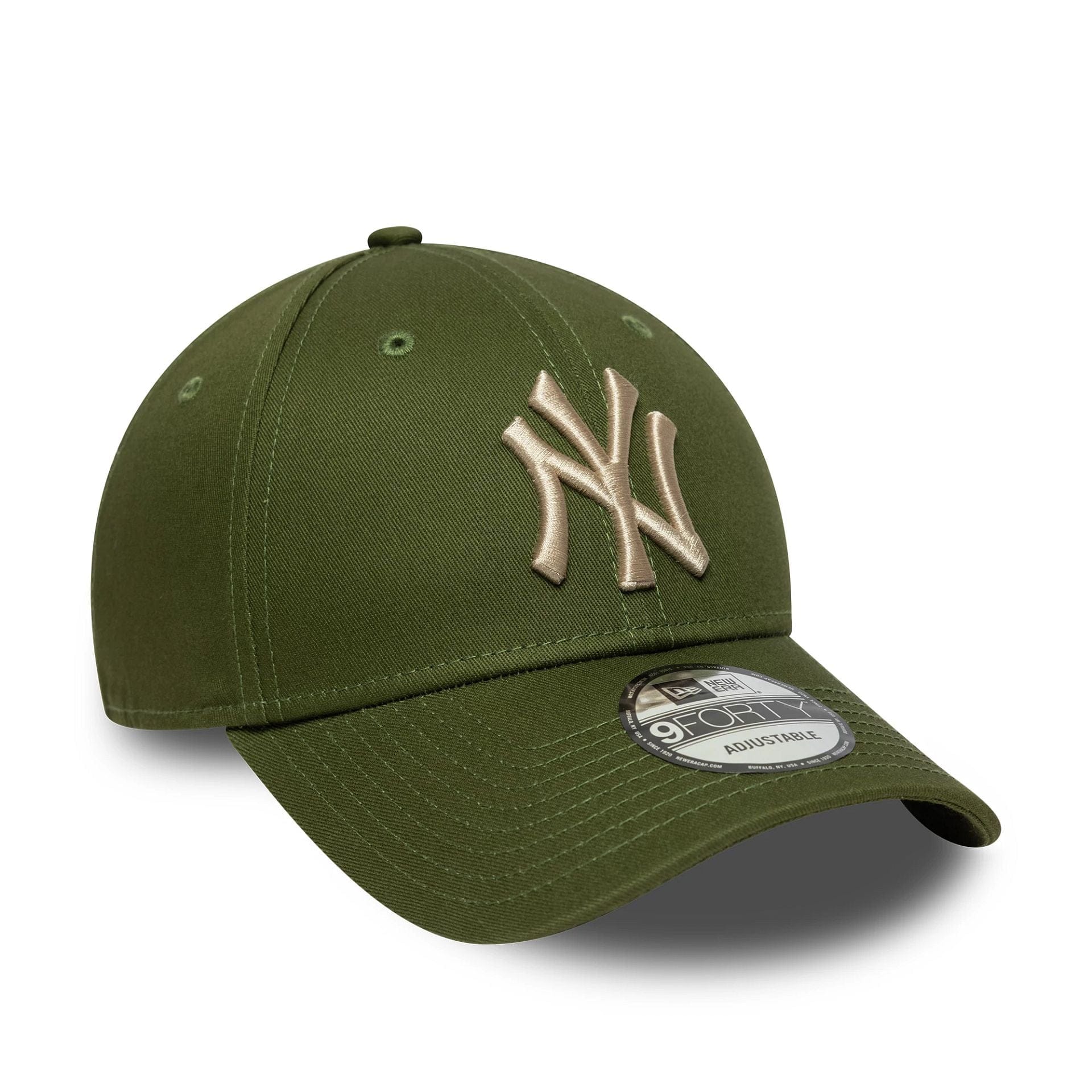 This is a New York Yankees MLB League Essential Dark Green 9FORTY Adjustable Cap 3