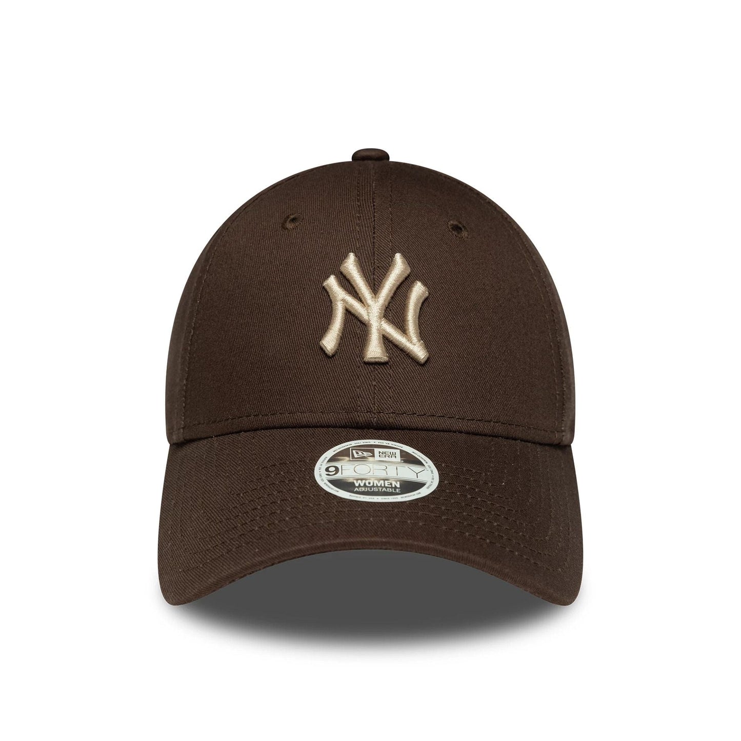 This is a New York Yankees Womens MLB League Essential Dark Brown 9FORTY Adjustable Cap 2