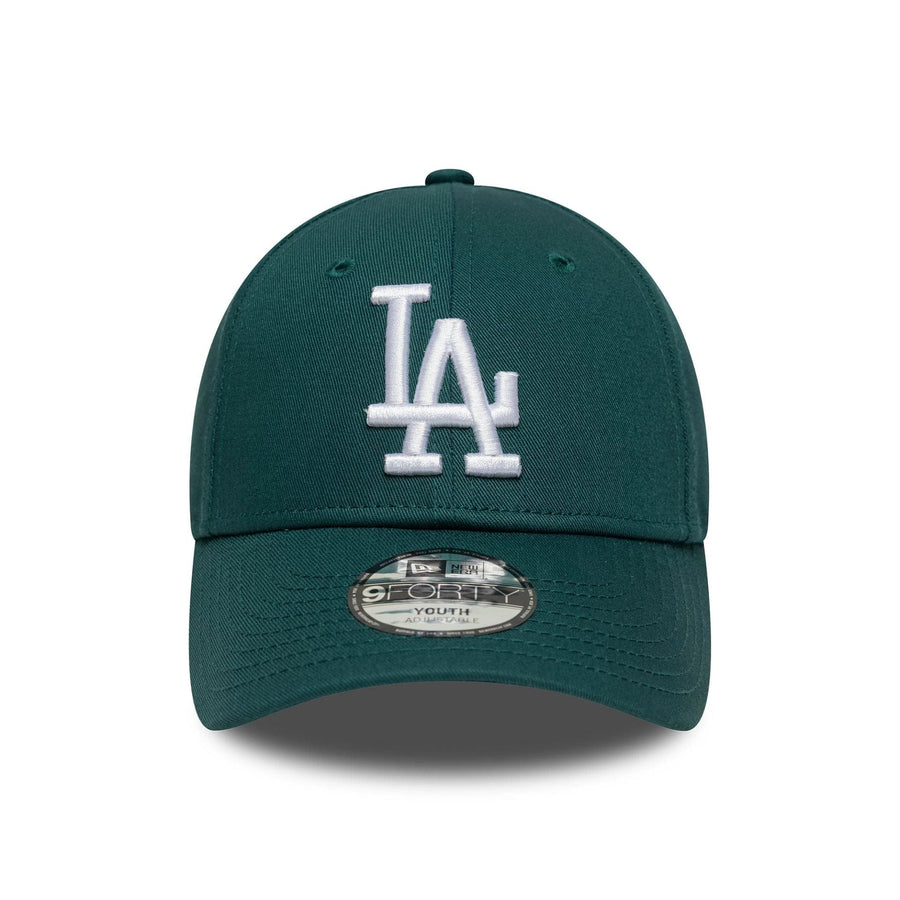 This is a LA Dodgers Youth MLB League Essential Dark Green 9FORTY Adjustable Cap 2