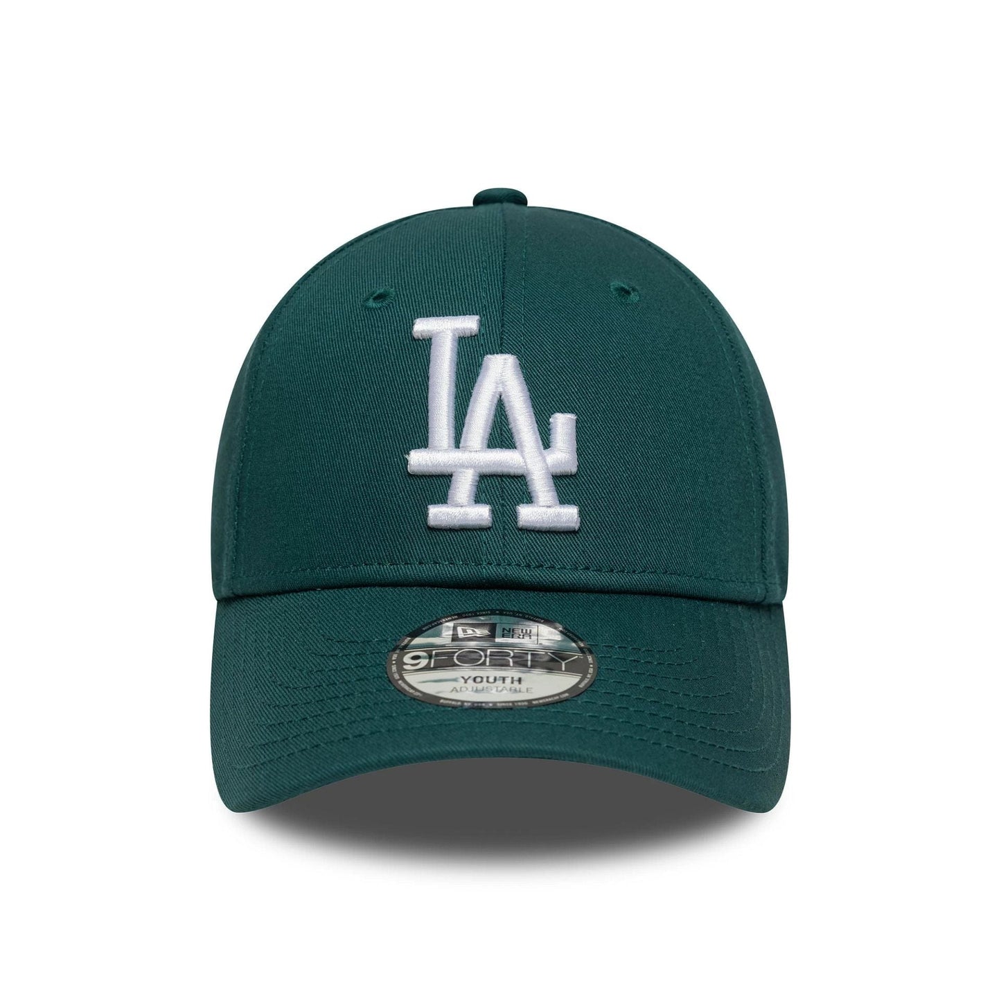 This is a LA Dodgers Youth MLB League Essential Dark Green 9FORTY Adjustable Cap 2
