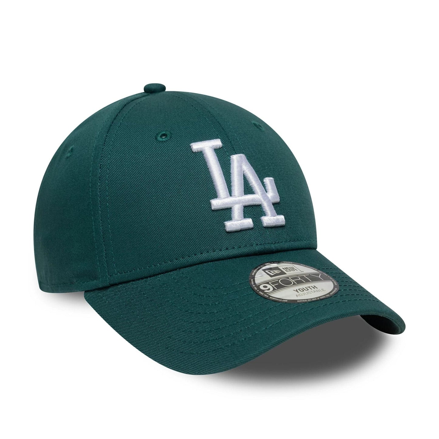 This is a LA Dodgers Youth MLB League Essential Dark Green 9FORTY Adjustable Cap 3