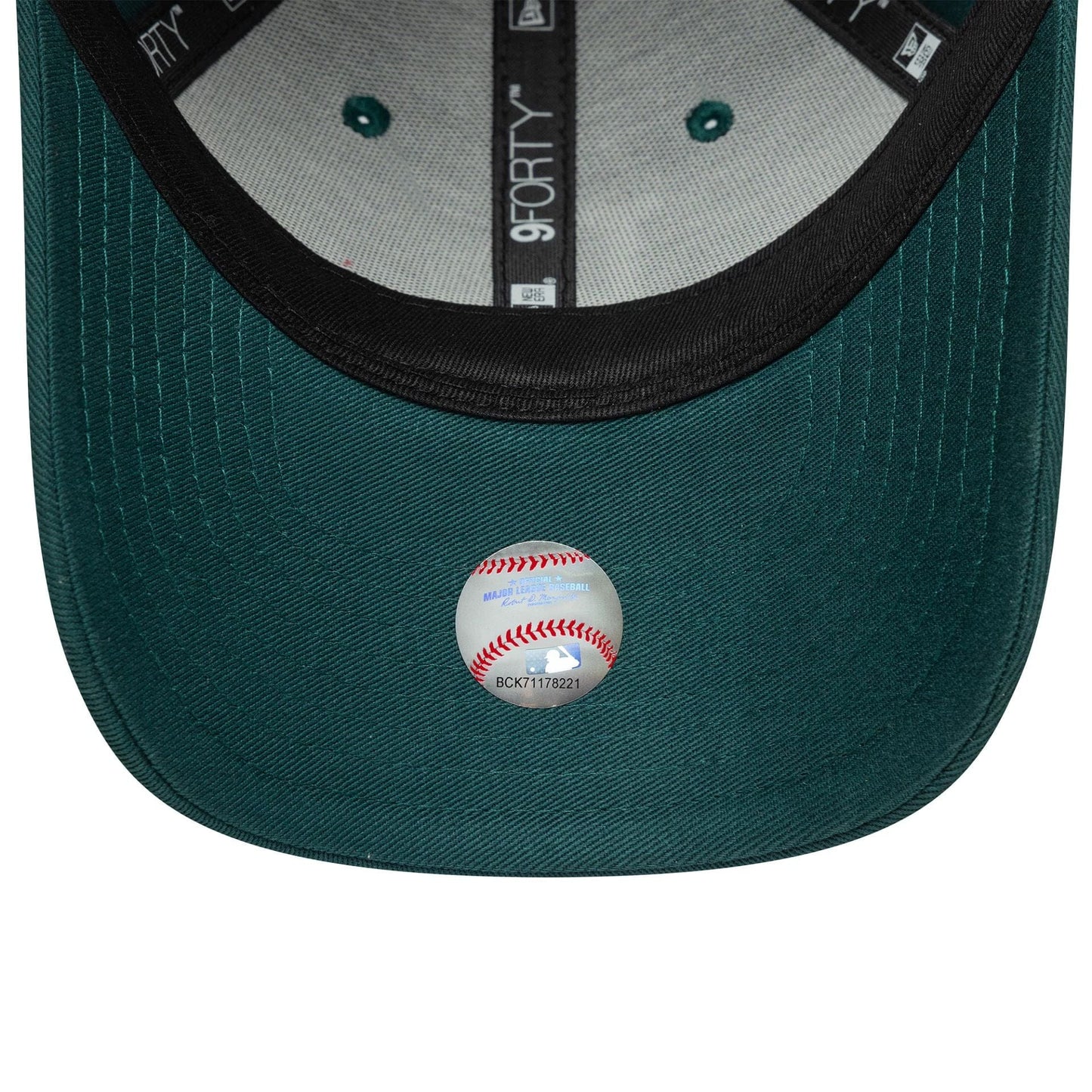 This is a LA Dodgers Youth MLB League Essential Dark Green 9FORTY Adjustable Cap 5