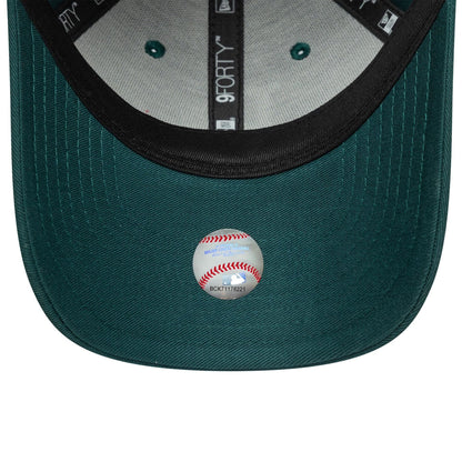 This is a LA Dodgers Youth MLB League Essential Dark Green 9FORTY Adjustable Cap 5