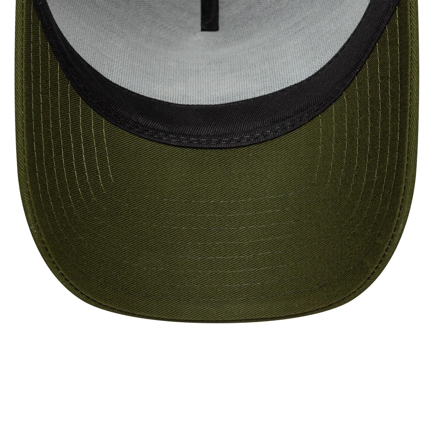 This is a  New Era Patch Dark Green 9FORTY A-Frame Trucker Adjustable Cap 5