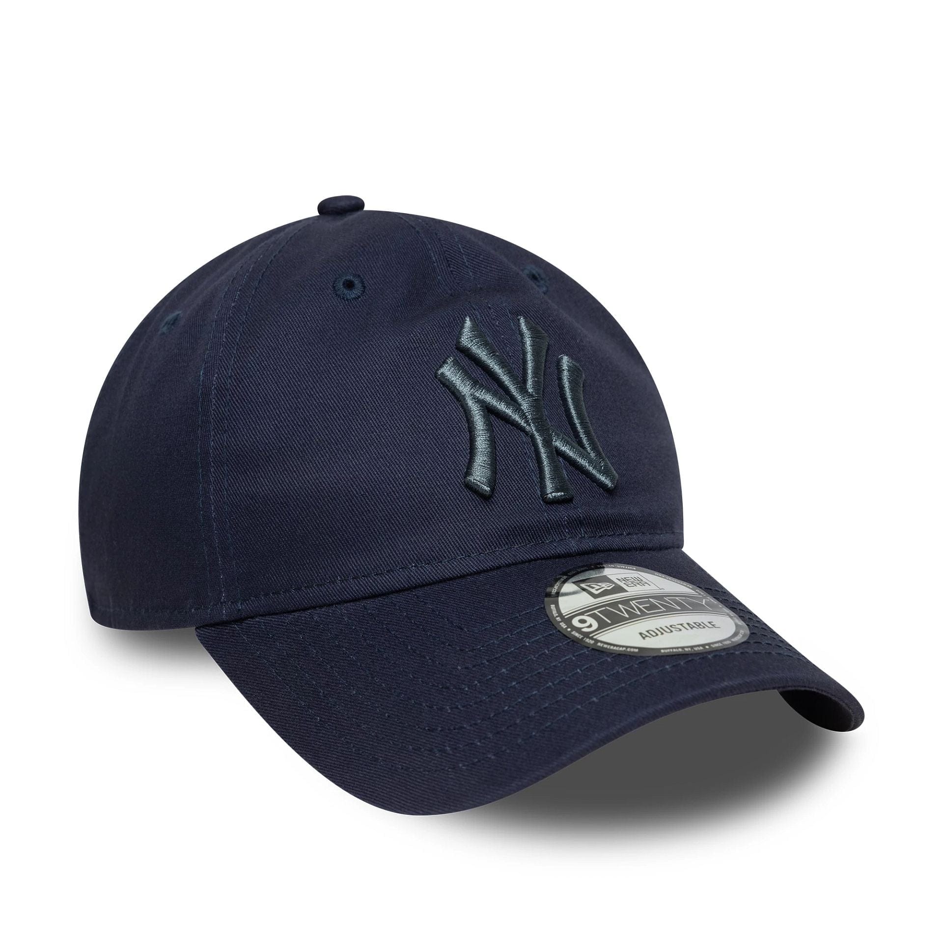 This is a New York Yankees MLB League Essential Navy 9TWENTY Adjustable Cap 3