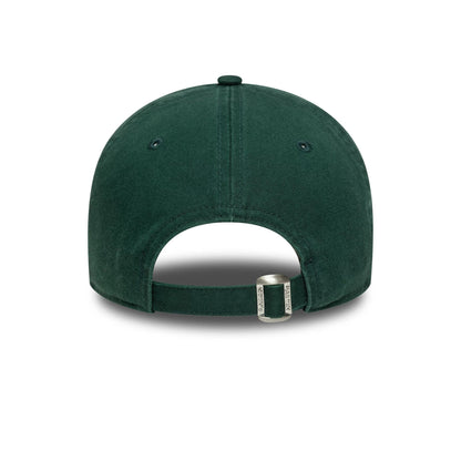 This is a Oakland Athletics MLB Washed Mini Logo Dark Green 9TWENTY Adjustable Cap 4