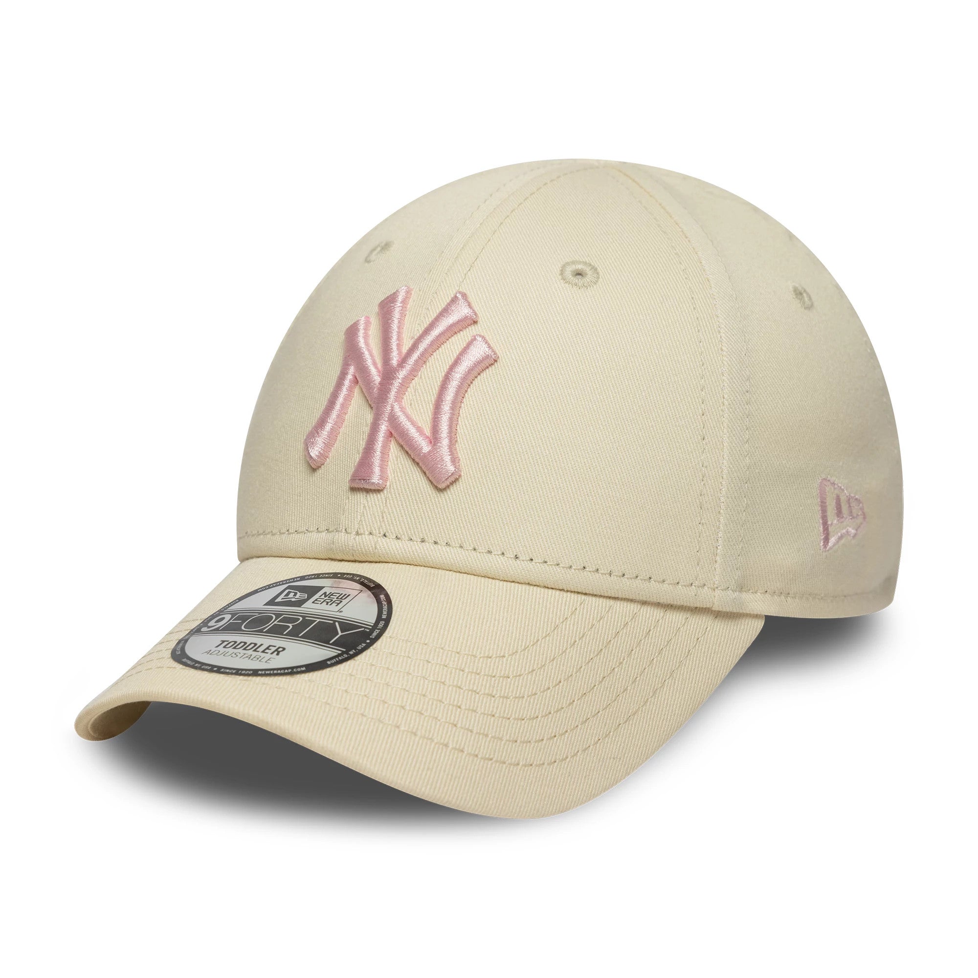 Yankees Pink and Cream Cap MLB World Series New York Yankees Pink 59FIFTY Fitted Cap  main image 2