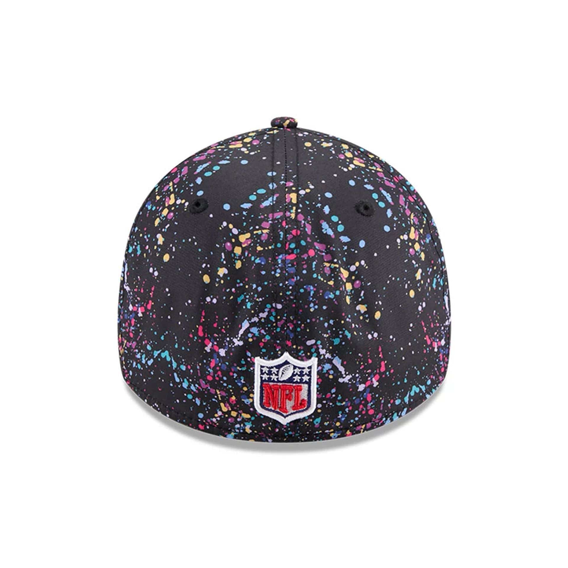 This is a Green Bay Packers NFL Crucial Catch 2025 Black 39THIRTY Stretch Fit Cap 6