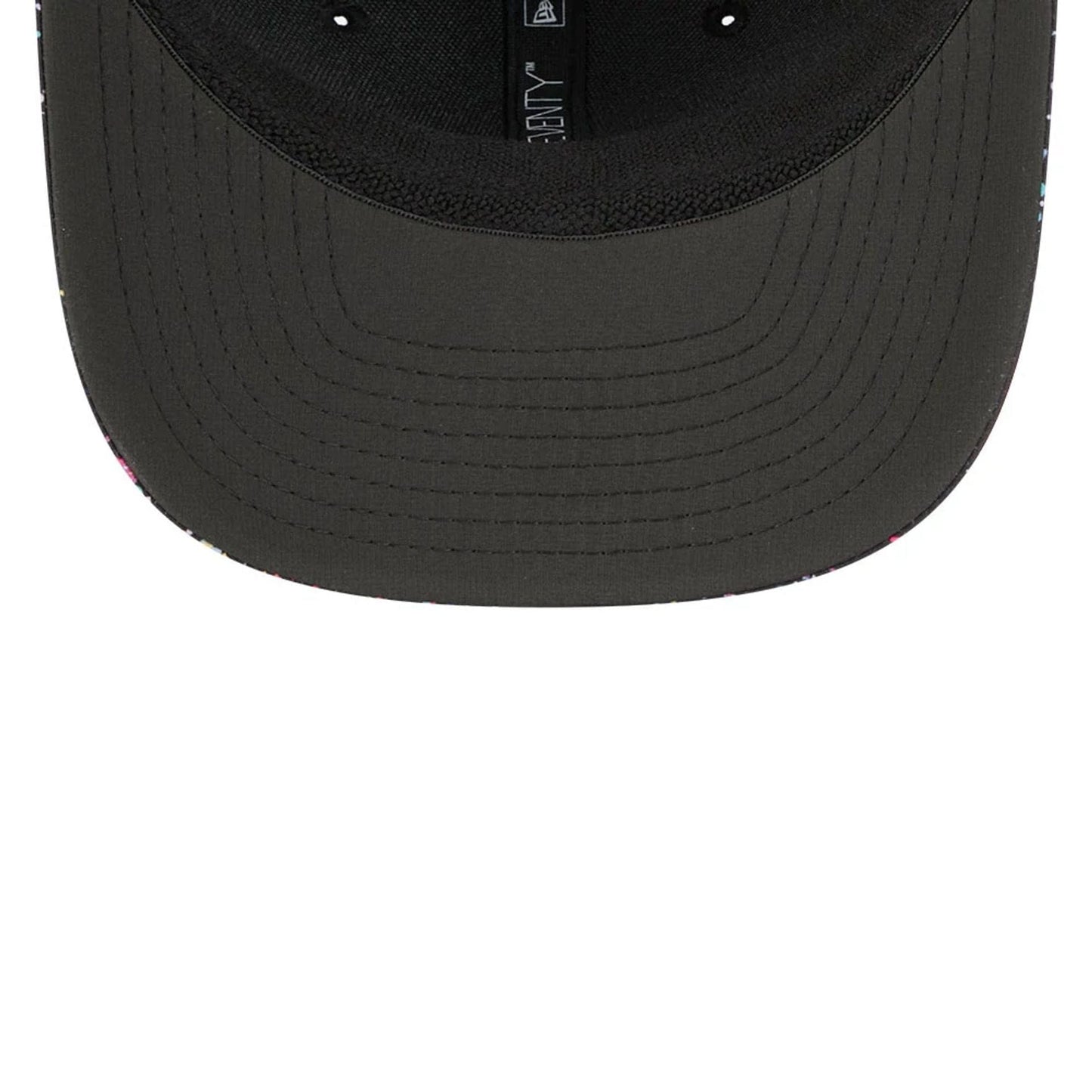 This is a Pittsburgh Steelers NFL Crucial Catch 2025 Black 9SEVENTY Stretch Snap Adjustable Cap 7