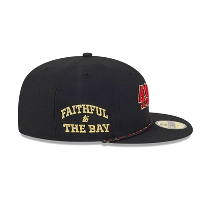 This is a San Francisco 49ers NFL Rivalry 2025 Red 59FIFTY Fitted Cap 5