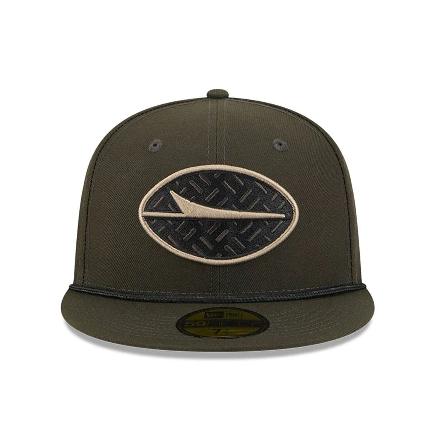 This is a New York Jets NFL Rivalry 2025 Green 59FIFTY Fitted Cap 3