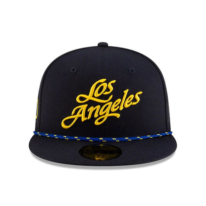 This is a LA Rams NFL Rivalry 2025 Dark Blue 59FIFTY Fitted Cap 3