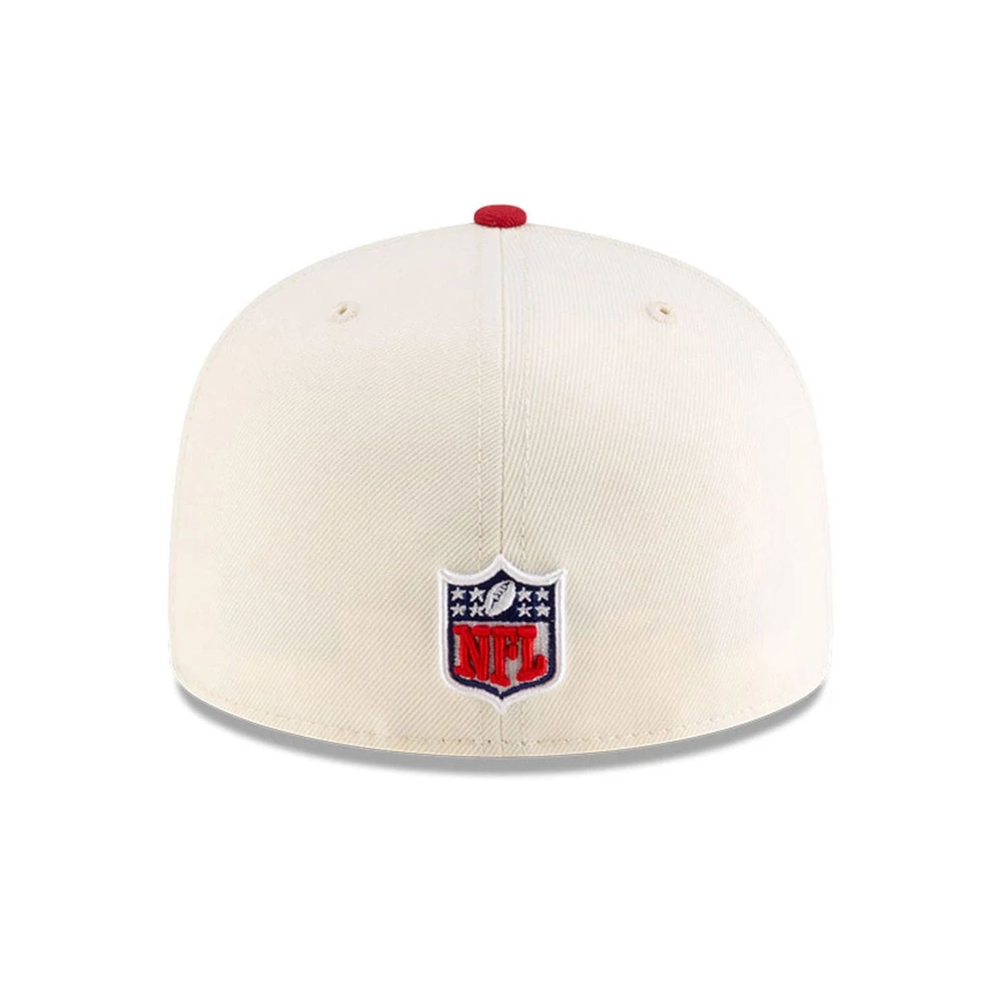 This is a Arizona Cardinals NFL Rivalry 2025 Cream 59FIFTY Fitted Cap 7