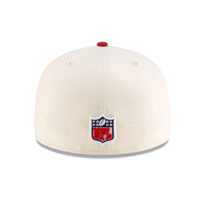 This is a Arizona Cardinals NFL Rivalry 2025 Cream 59FIFTY Fitted Cap 7