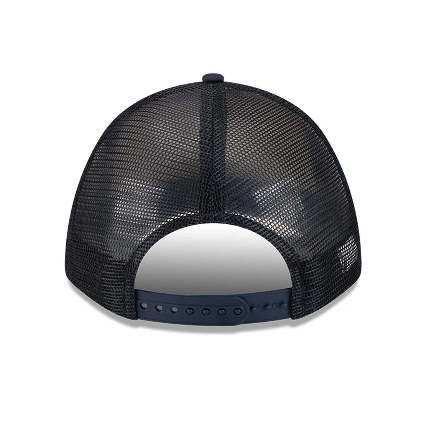 This is a Atlanta Braves MLB Bristol 2025 Navy 9FORTY M-Crown A-Frame Adjustable Cap 6