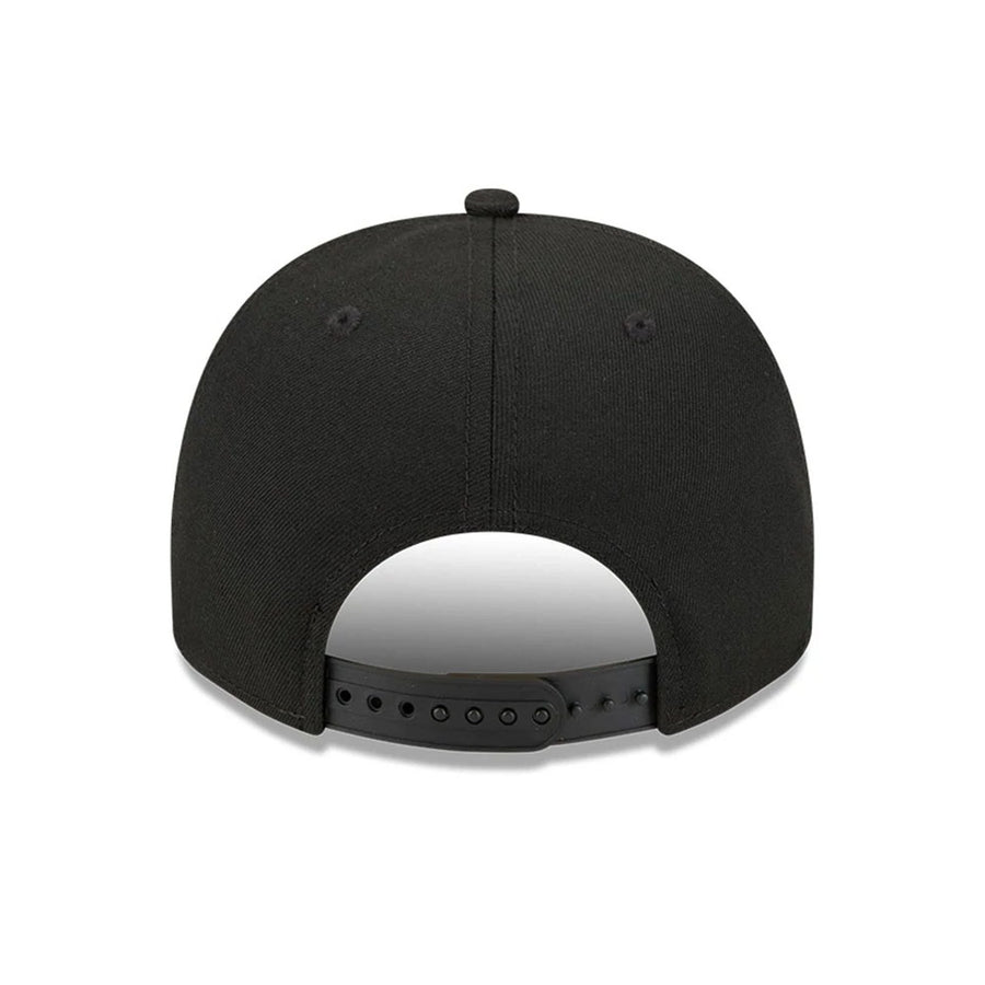 This is a Atlanta Braves MLB Bristol 2025 Black 9FIFTY A-Frame Snapback Adjustable Cap 7