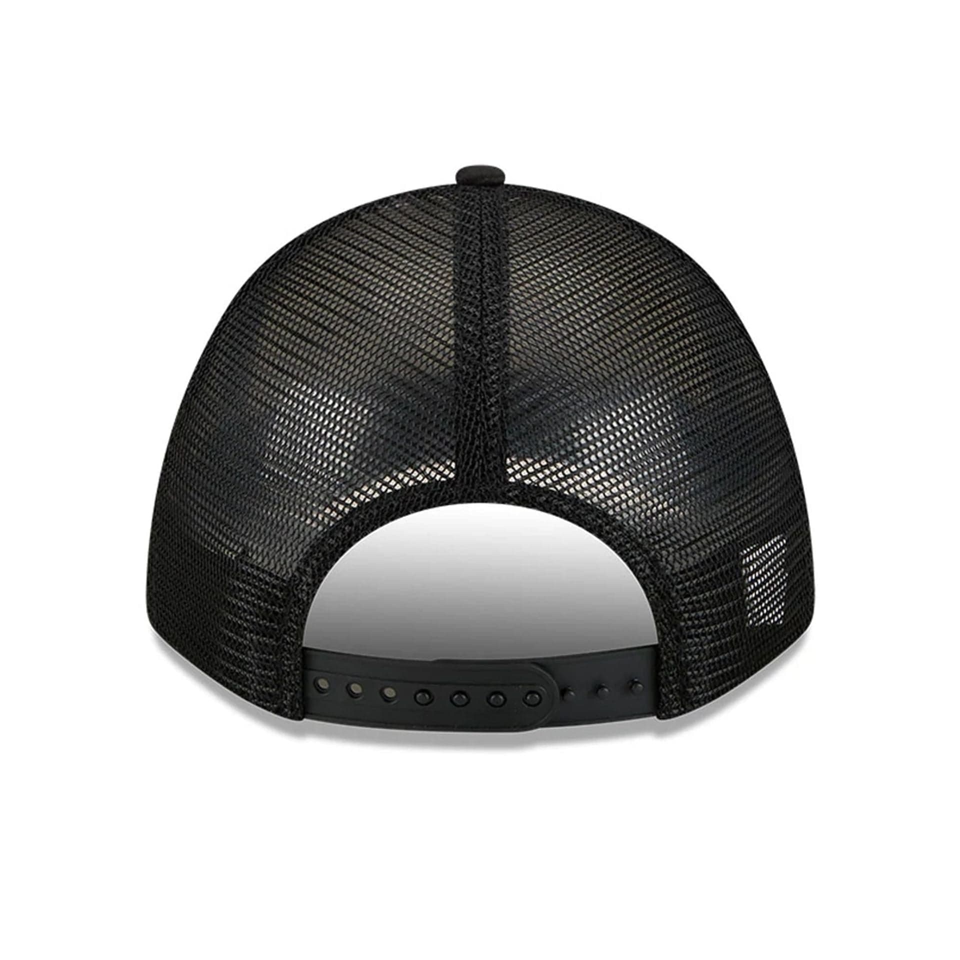 This is a Cincinnati Reds MLB Bristol 2025 Black 9FORTY M-Crown A-Frame Adjustable Cap 6