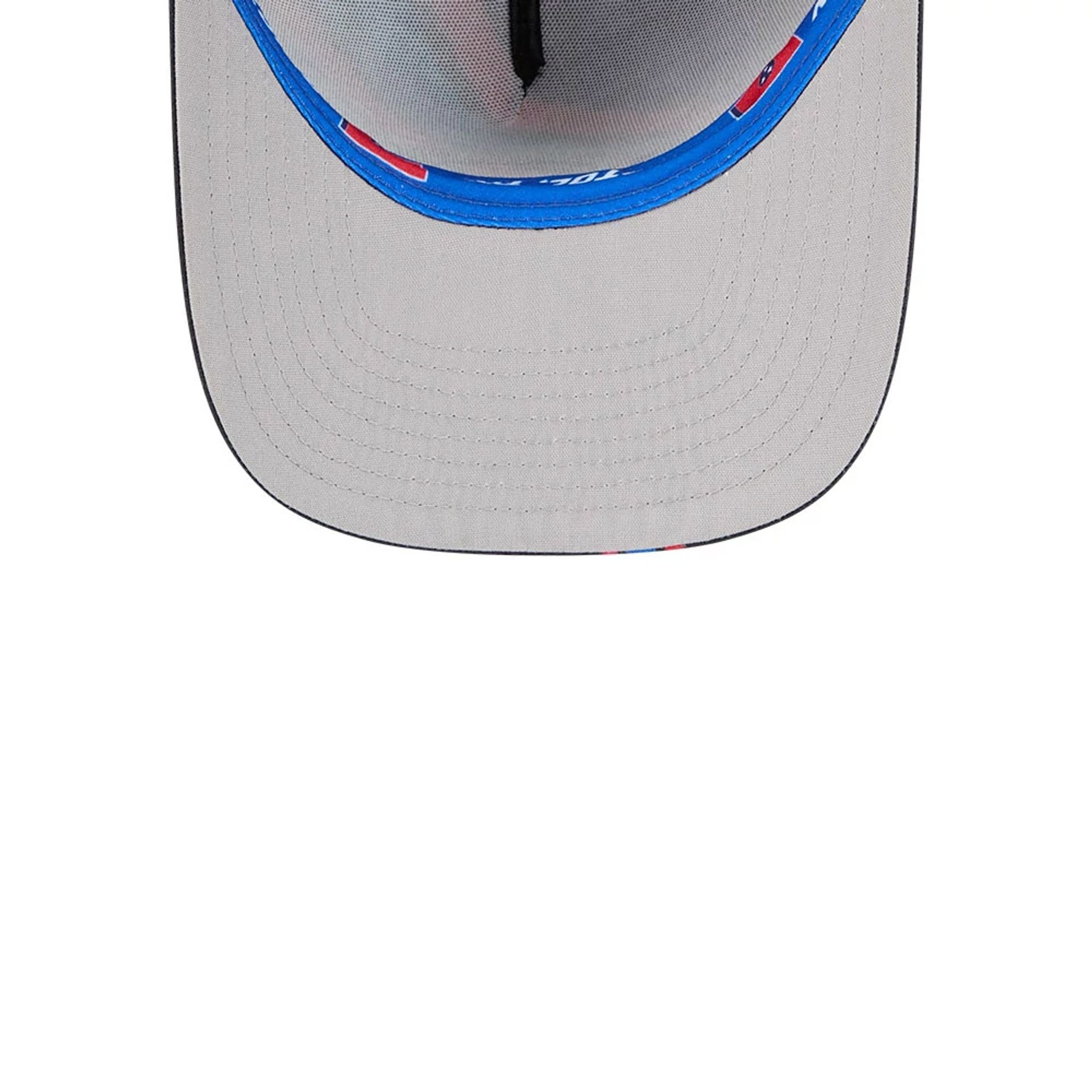 This is a Cincinnati Reds MLB Bristol 2025 Black 9FIFTY A-Frame Snapback Adjustable Cap 2