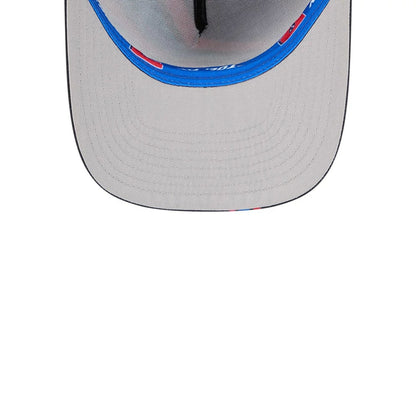 This is a Cincinnati Reds MLB Bristol 2025 Black 9FIFTY A-Frame Snapback Adjustable Cap 2